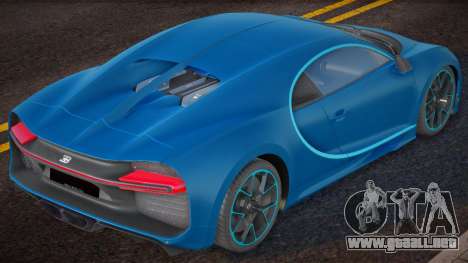 Bugatti Chiron Oper Style para GTA San Andreas
