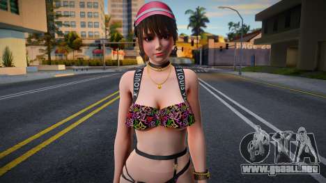 DOAXVV Nanami - Gal Outfit (Bikini Style) LV para GTA San Andreas