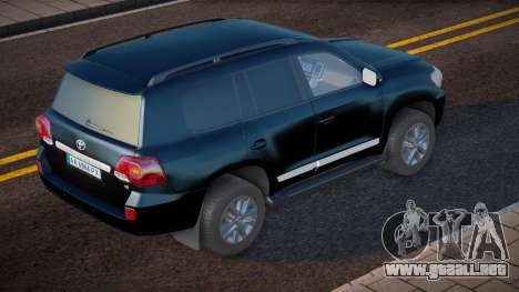 Toyota Land Cruiser 200 Ukr Plate para GTA San Andreas