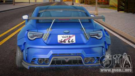 Subaru BRZ TS Rowen RR Street Zero para GTA San Andreas