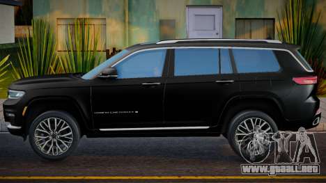 Jeep Grand Cherokee L 2023 Black para GTA San Andreas