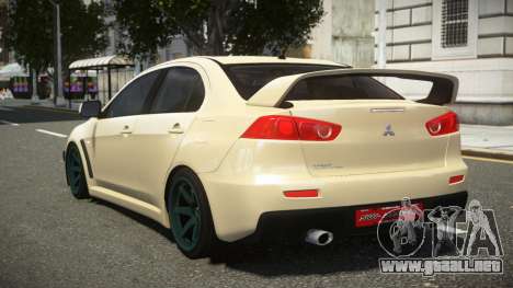 Mitsubishi Lancer Evolution X SW-P para GTA 4