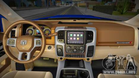 Dodge RAM 2500 2020 HD Blue para GTA San Andreas