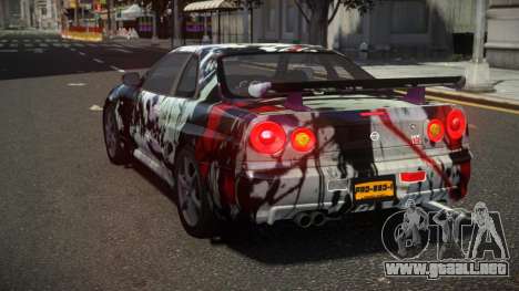 Nissan Skyline R34 XR-Z S4 para GTA 4