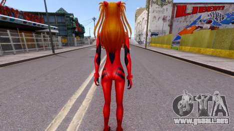 Asuka Langley Soryu Ped (NGEO) para GTA 4