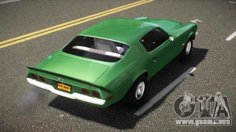 Chevrolet Camaro Z28 OS V1.3 para GTA 4