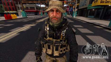 Capitan Price Call Of Duty para GTA 4