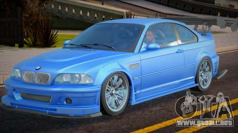 BMW M3 E46 Fuji para GTA San Andreas