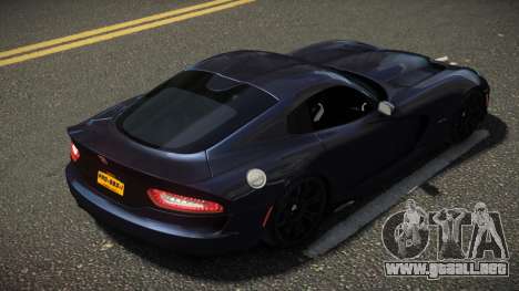 Dodge Viper SRT GT-S SC para GTA 4