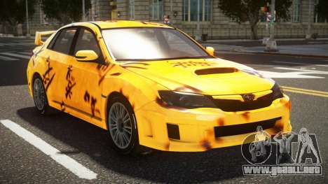 Subaru Impreza SN WRX STi S11 para GTA 4