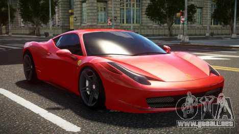 Ferrari 458 SC V1.0 para GTA 4