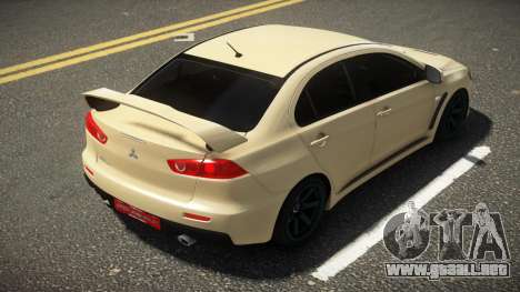 Mitsubishi Lancer Evolution X SW-P para GTA 4