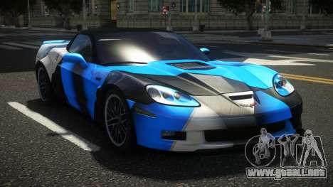 Chevrolet Corvette ZR1 X-Racing S9 para GTA 4