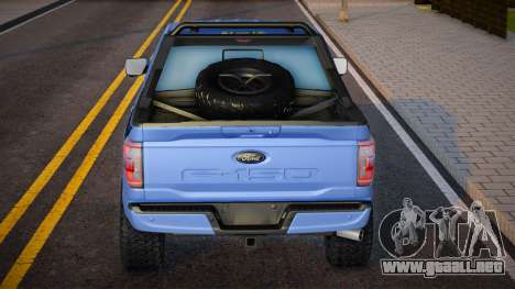 Ford F-150 Custom 2021 para GTA San Andreas