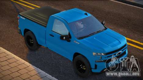 Chevrolet Silverado RST Single Cab 2021 para GTA San Andreas