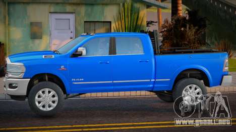 Dodge RAM 2500 2020 HD Blue para GTA San Andreas