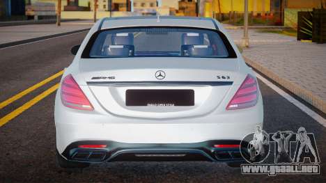 Mercedes-Benz S63 W222 AMG Pablo para GTA San Andreas