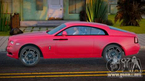 Rolls-Royce Wraith Oper Style para GTA San Andreas