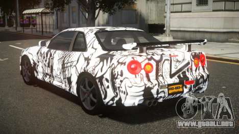 Nissan Skyline R34 XR-Z S11 para GTA 4