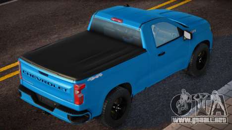 Chevrolet Silverado RST Single Cab 2021 para GTA San Andreas