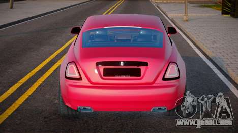 Rolls-Royce Wraith Oper Style para GTA San Andreas