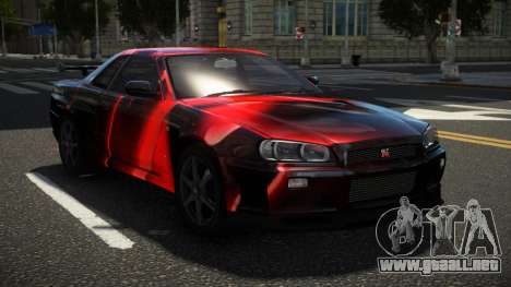 Nissan Skyline R34 XR-Z S3 para GTA 4