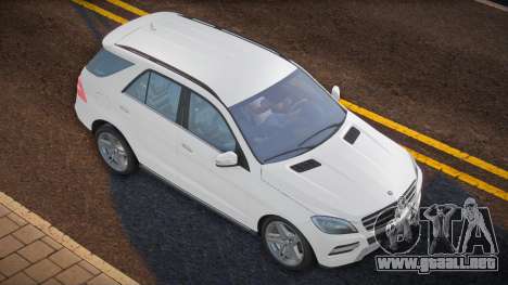 Mercedes-Benz ML63 CCD para GTA San Andreas