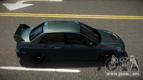 Mitsubishi Lancer Evolution 8 WR V1.1 para GTA 4