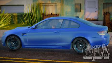 BMW M3 E92 Oper Style para GTA San Andreas