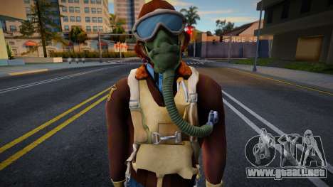 Piloto Call of Duty World at War para GTA San Andreas