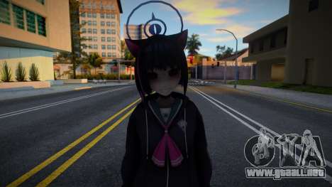 [BlueArchive] Kyouyama Kazusa v1 para GTA San Andreas