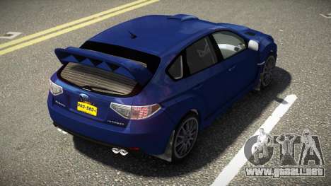 Subaru Impreza WRX 5HB para GTA 4