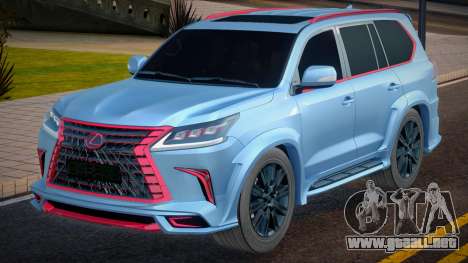 Lexus LX570 Cherke para GTA San Andreas