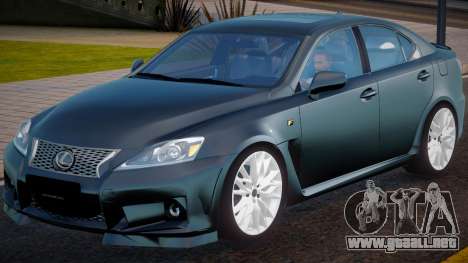 Lexus IS F Pablo Oper para GTA San Andreas