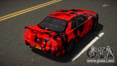 Nissan Skyline R34 XR-Z S8 para GTA 4