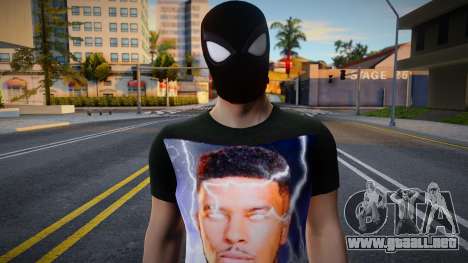 Spider-Man with LowTierGod T-Shirt para GTA San Andreas
