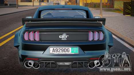 Ford Mustang Shelby GT500 Cherkes para GTA San Andreas