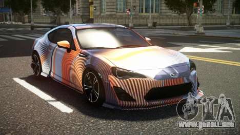 Subaru BRZ GT Limited S13 para GTA 4