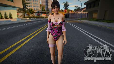 Kokoro in a Chanel swimsuit para GTA San Andreas