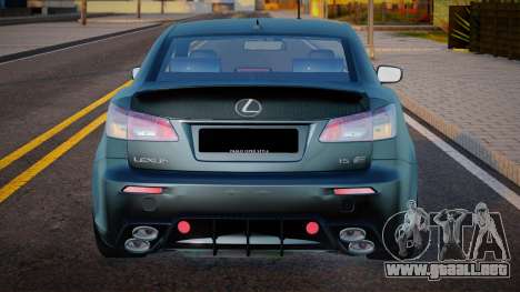 Lexus IS F Pablo Oper para GTA San Andreas