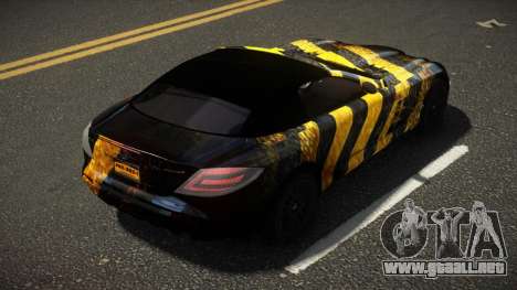 Mercedes-Benz SLR 722 GT S13 para GTA 4