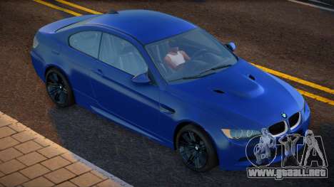 BMW M3 E92 Oper Style para GTA San Andreas