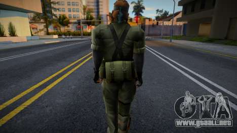 Naked Snake (with bandana and without eyepatch) para GTA San Andreas