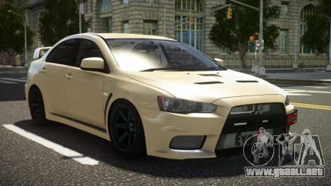 Mitsubishi Lancer Evolution X SW-P para GTA 4