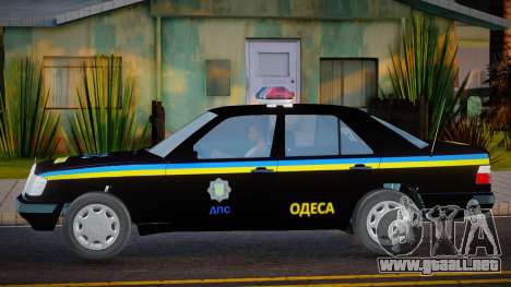 Policía Mercedes - Benz 300 E DPS de Ucrania para GTA San Andreas