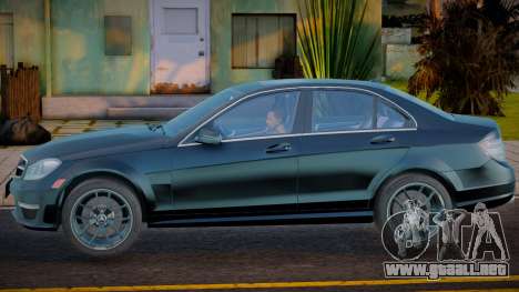 Mercedes-Benz C63 W204 para GTA San Andreas
