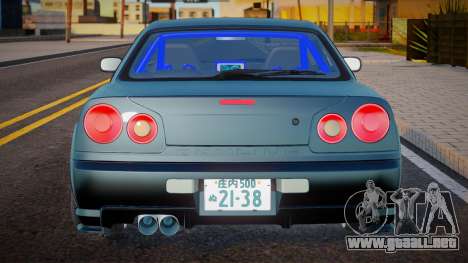 Nissan Skyline GTR Japan para GTA San Andreas