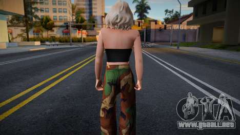 New Girl Blonde para GTA San Andreas