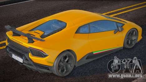 Lamborghini Huracan Performante Rocket para GTA San Andreas