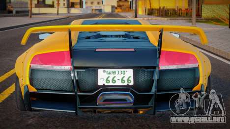 Lamborghini Murcielago LP670-4 SV Liberty Walk L para GTA San Andreas